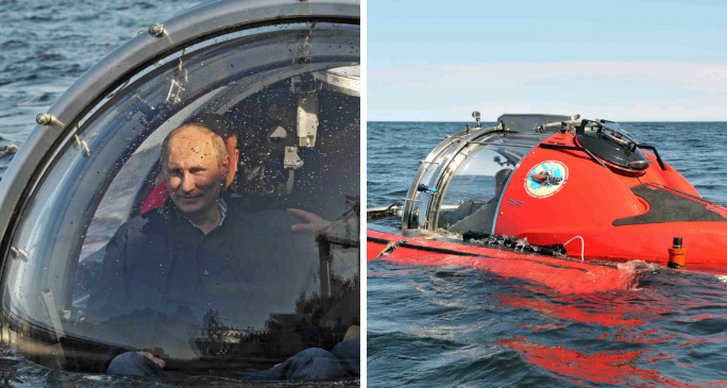 Vladimir Putin, Bild, Östersjön, Ubåt